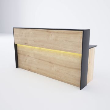 Banko 8 120 - Meşe+Antrasit