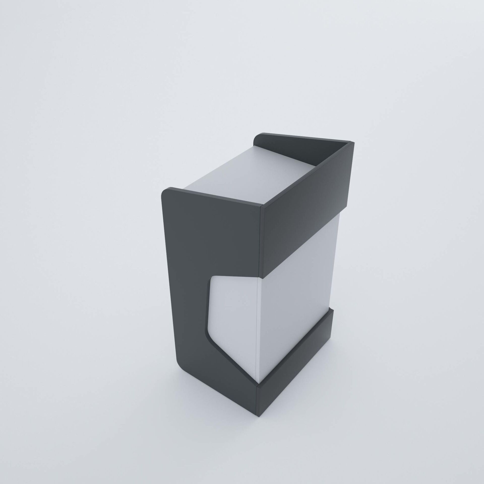 Kürsü 2 Beyaz+Antrasit