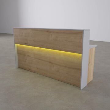 Banko 8 120 - Meşe+Beyaz