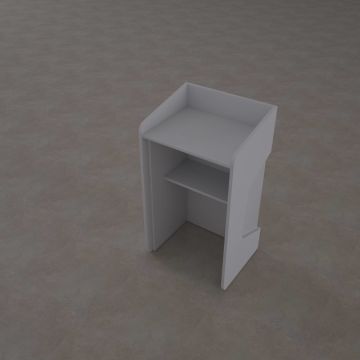 Kürsü 2 Beyaz+Beyaz