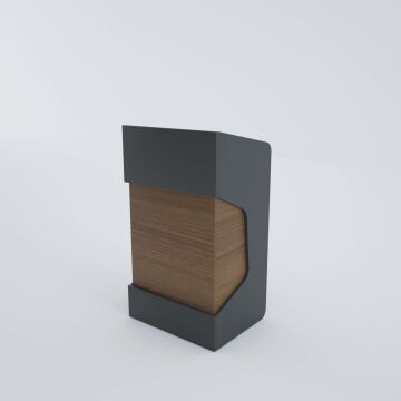 Kürsü 2 Ceviz+Antrasit