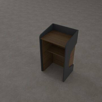 Kürsü 2 Ceviz+Antrasit