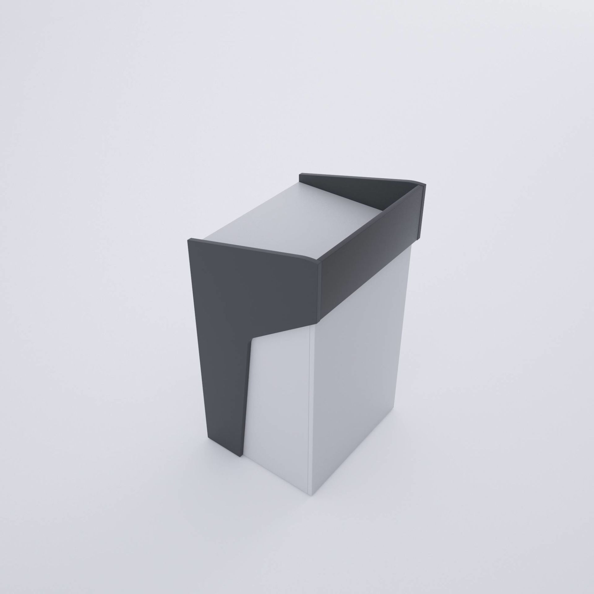 Kürsü 1 Beyaz+Antrasit