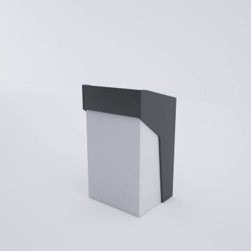 Kürsü 1 Beyaz+Antrasit