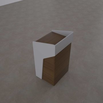 Kürsü 1 Ceviz+Beyaz