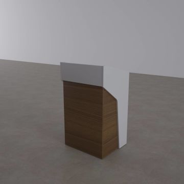 Kürsü 1 Ceviz+Beyaz