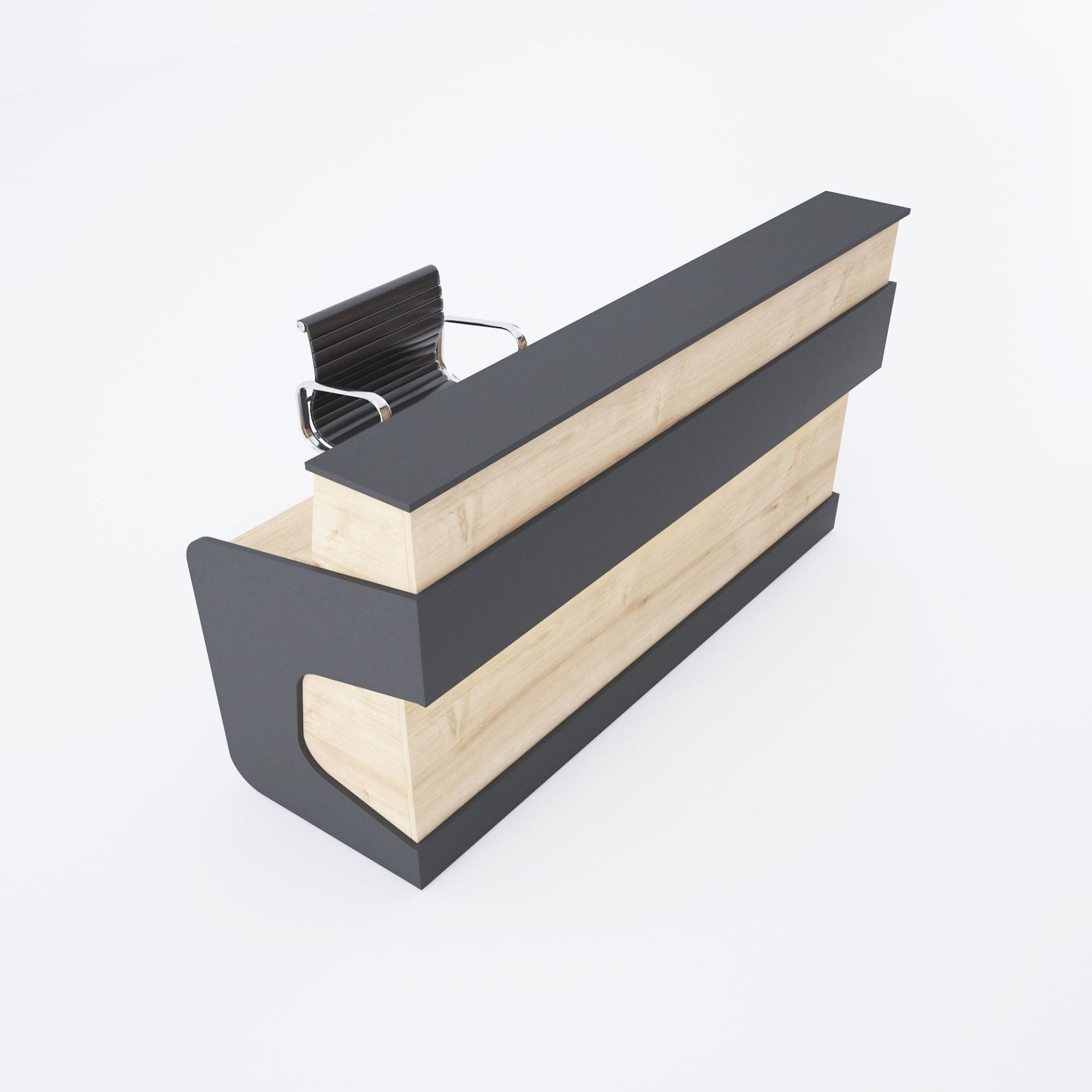 Banko 1+ 80 - Meşe+Antrasit