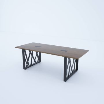 Karm Toplantı Masası 220x90 - Ceviz