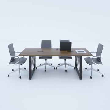 Karm Toplantı Masası 220x90 - Ceviz