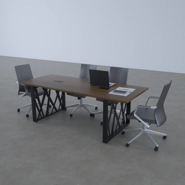 Karm Toplantı Masası 220x90 - Ceviz