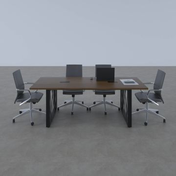 Karm Toplantı Masası 220x90 - Ceviz