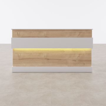 Banko 1+ 80 - Meşe+Beyaz