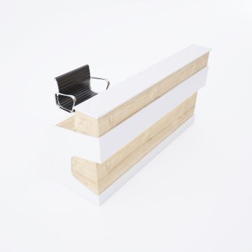 Banko 1+ 80 - Meşe+Beyaz