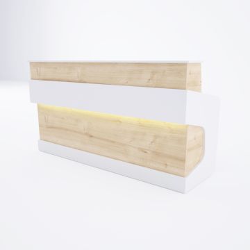 Banko 1+ 80 - Meşe+Beyaz