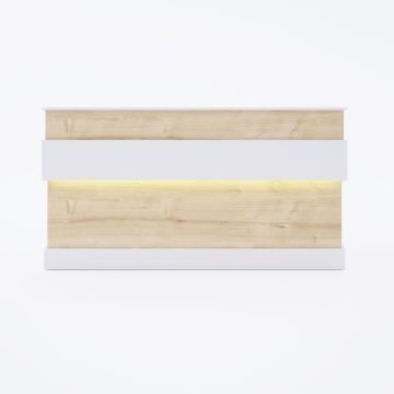 Banko 1+ 80 - Meşe+Beyaz