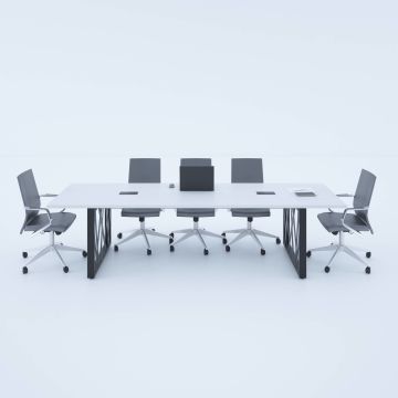 Karm Toplantı Masası 300x90 - Beyaz