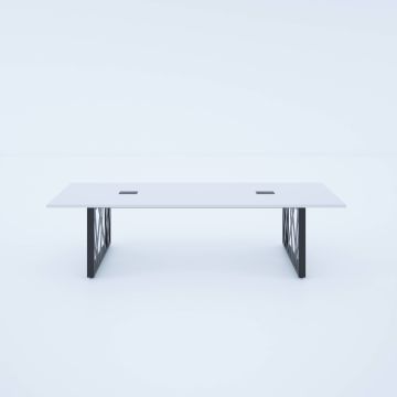 Karm Toplantı Masası 300x90 - Beyaz