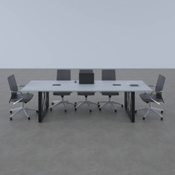 Karm Toplantı Masası 300x90 - Beyaz