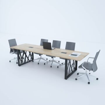 Karm Toplantı Masası 300x90 - Meşe