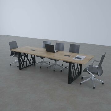 Karm Toplantı Masası 300x90 - Meşe