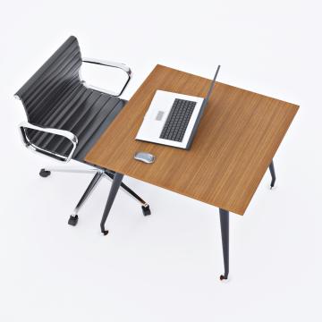 İvory Kare Toplantı Masası