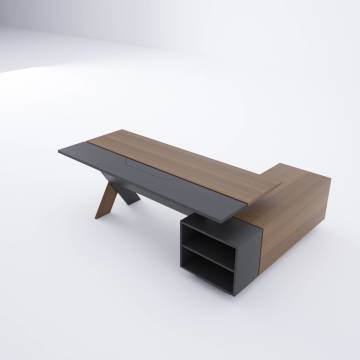 Soho Alt Etajerli Yönetici Masası