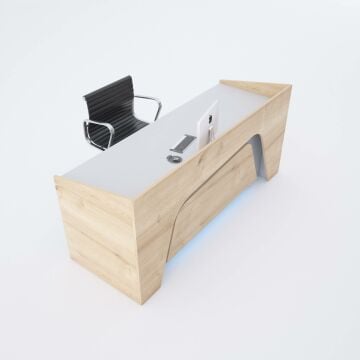 Banko 2 160 - Meşe+Beyaz