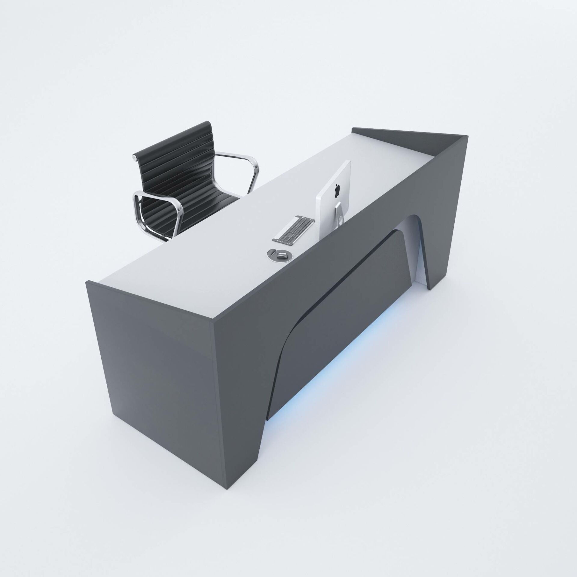 Banko 2 180 - Beyaz+Antrasit