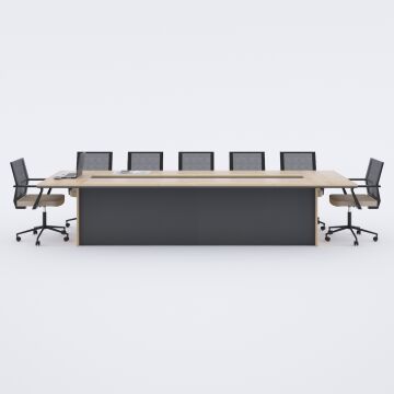Mara Toplantı Masası Meşe - 300x120