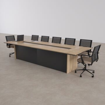 Mara Toplantı Masası Meşe - 300x120