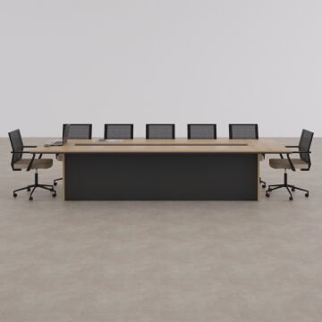 Mara Toplantı Masası Meşe - 300x120