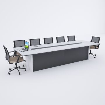 Mara Toplantı Masası Beyaz - 300x120