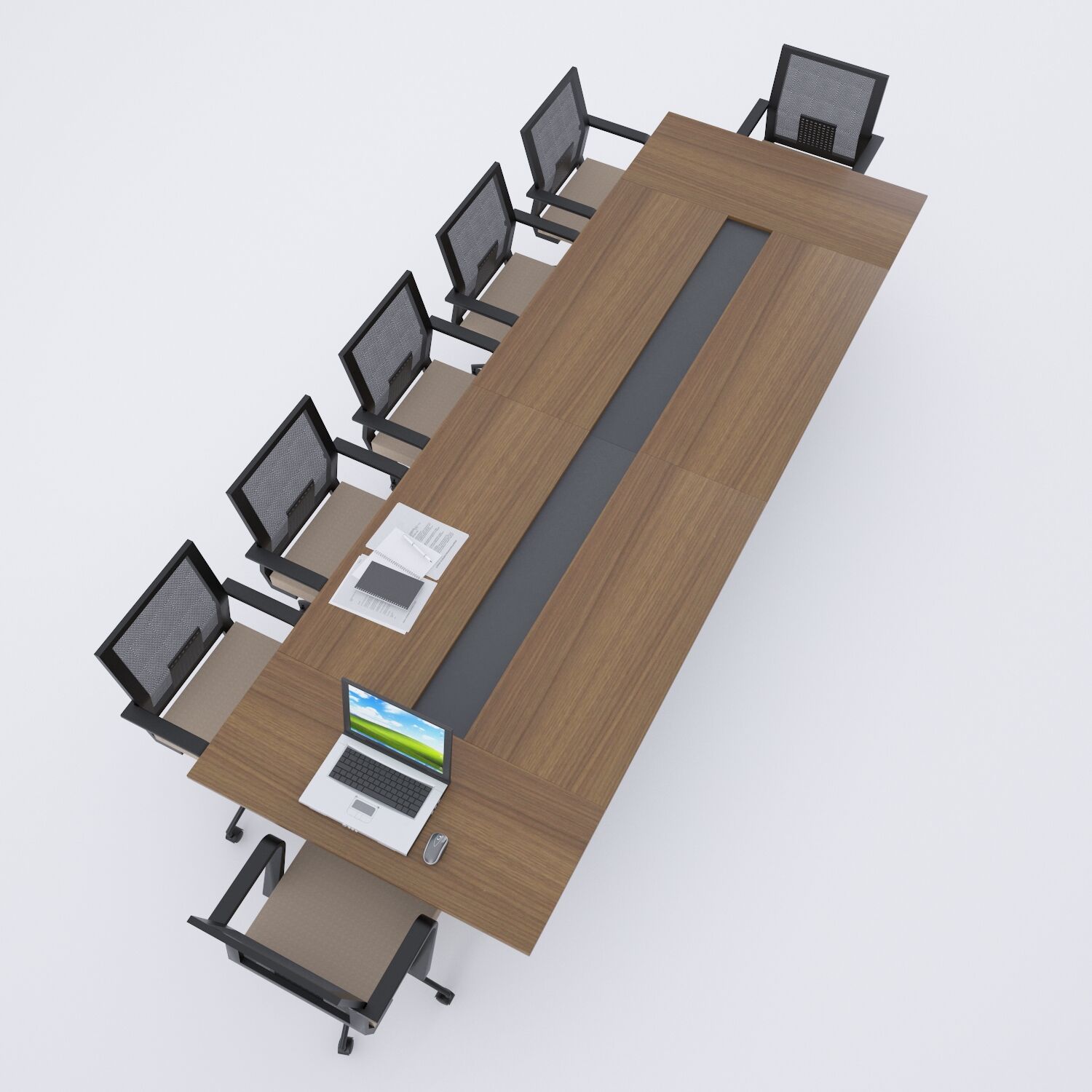 Mara Toplantı Masası Ceviz - 300x120