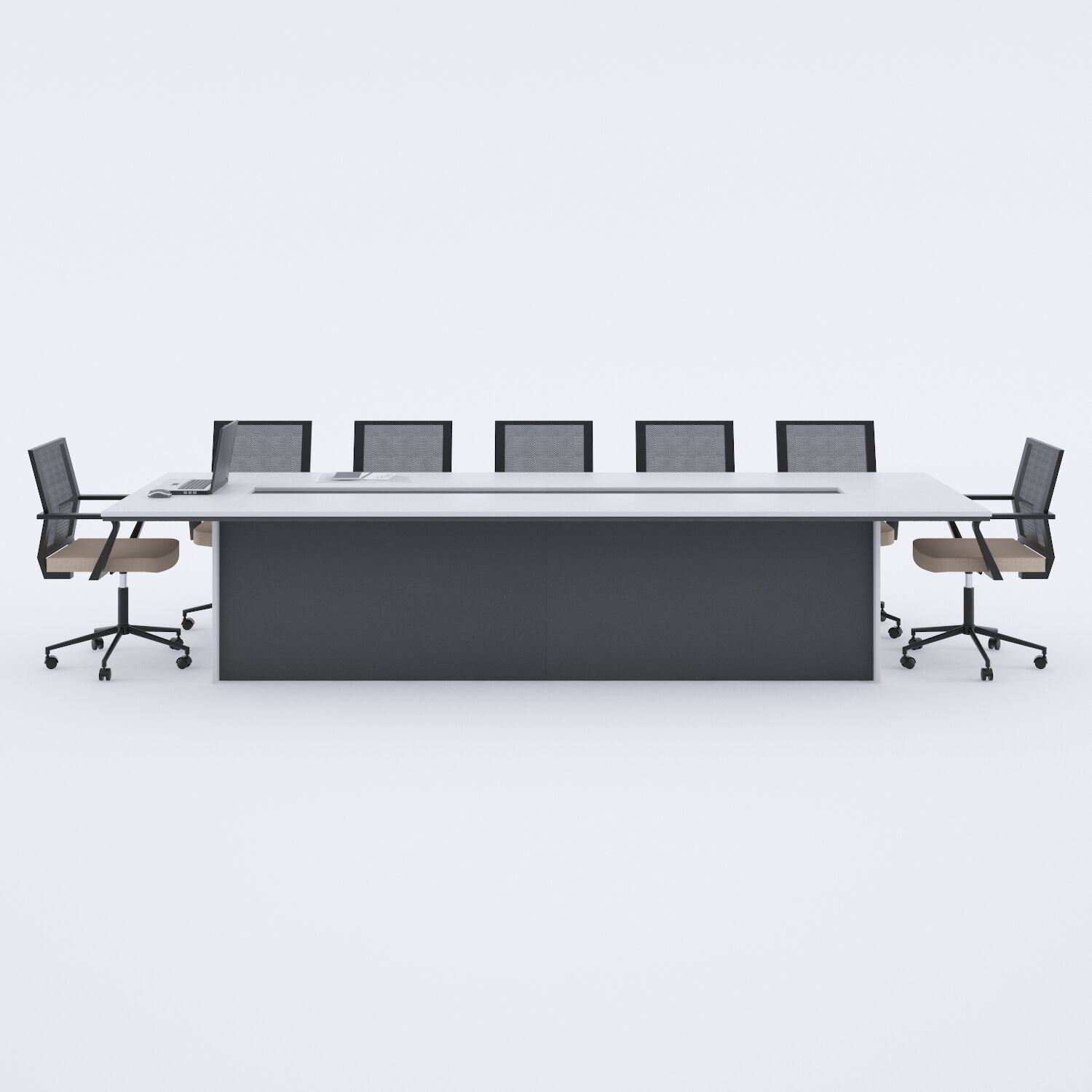 Mara Toplantı Masası Beyaz - 360x120