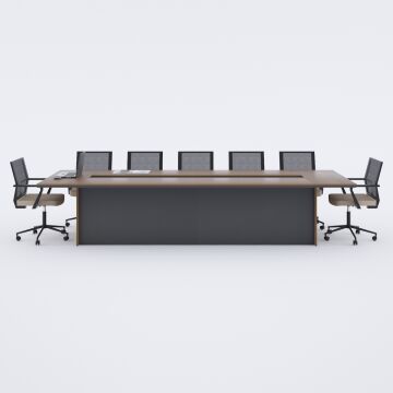 Mara Toplantı Masası Ceviz - 360x120
