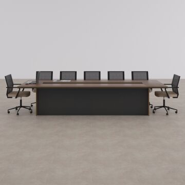 Mara Toplantı Masası Ceviz - 360x120