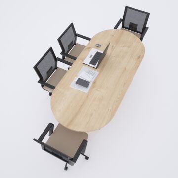 Oval Toplantı Masası