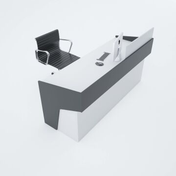 Banko 6 120 - Beyaz+Antrasit