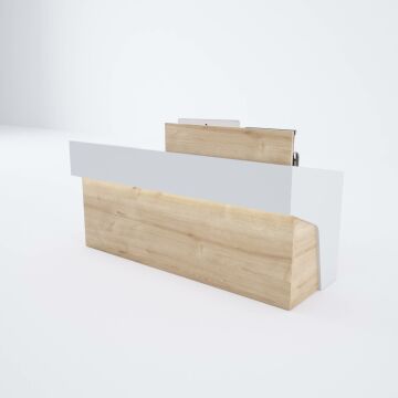 Banko 6 120 - Meşe+Beyaz