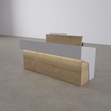 Banko 6 120 - Meşe+Beyaz