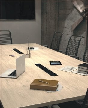 Çift Taraflı Masa Üstü Priz Kutusu(Alüminyum)