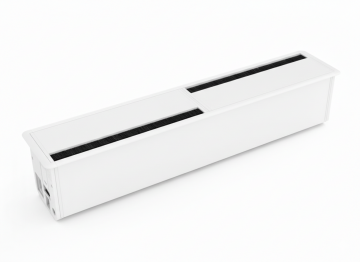 Çift Taraflı Masa Üstü Priz Kutusu(Alüminyum)