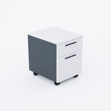 1 Çekmece 1 Kapaklı Hareketli Keson