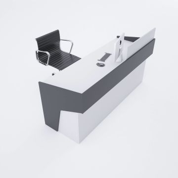 Banko 6 160 - Beyaz+Antrasit