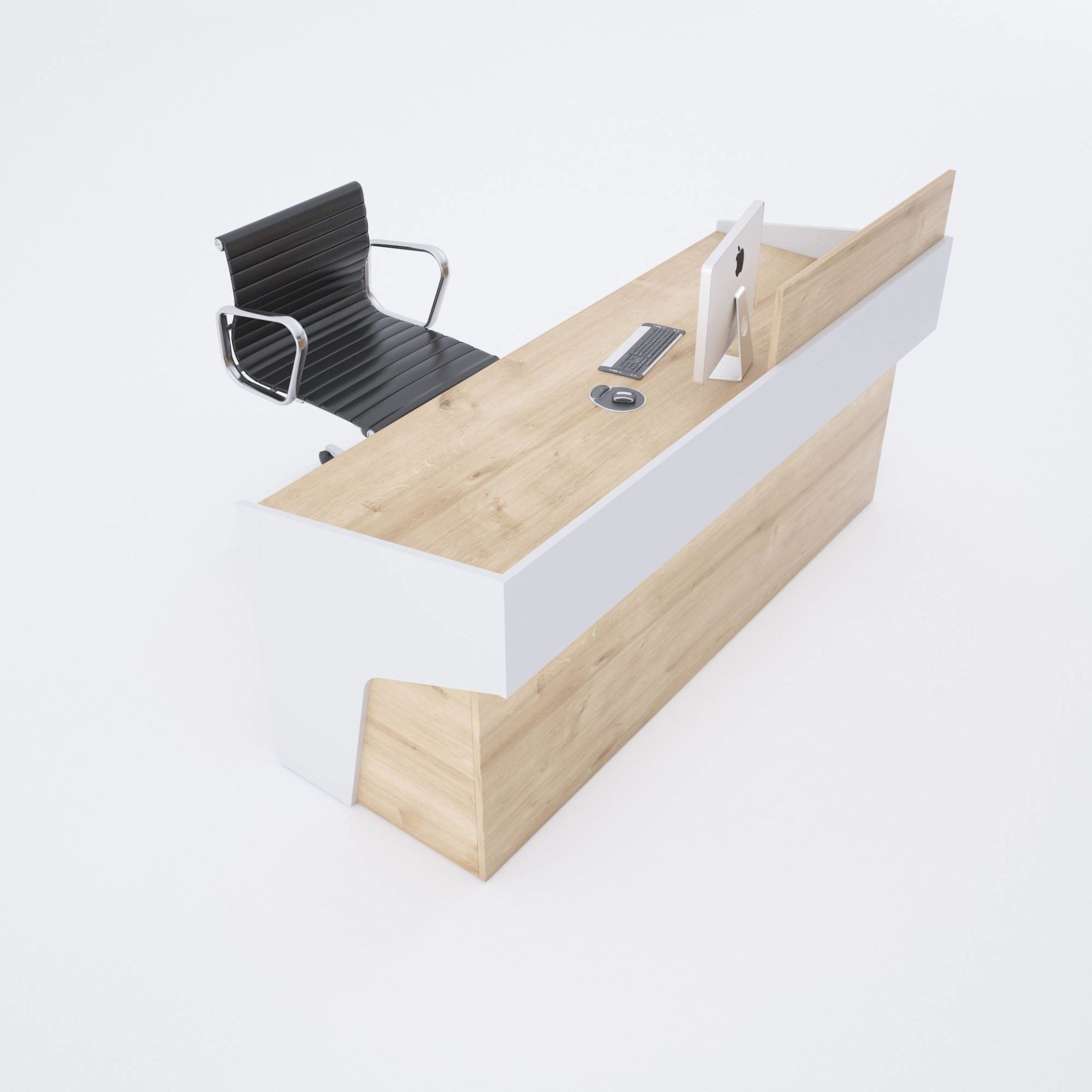 Banko 6 160 - Meşe+Beyaz