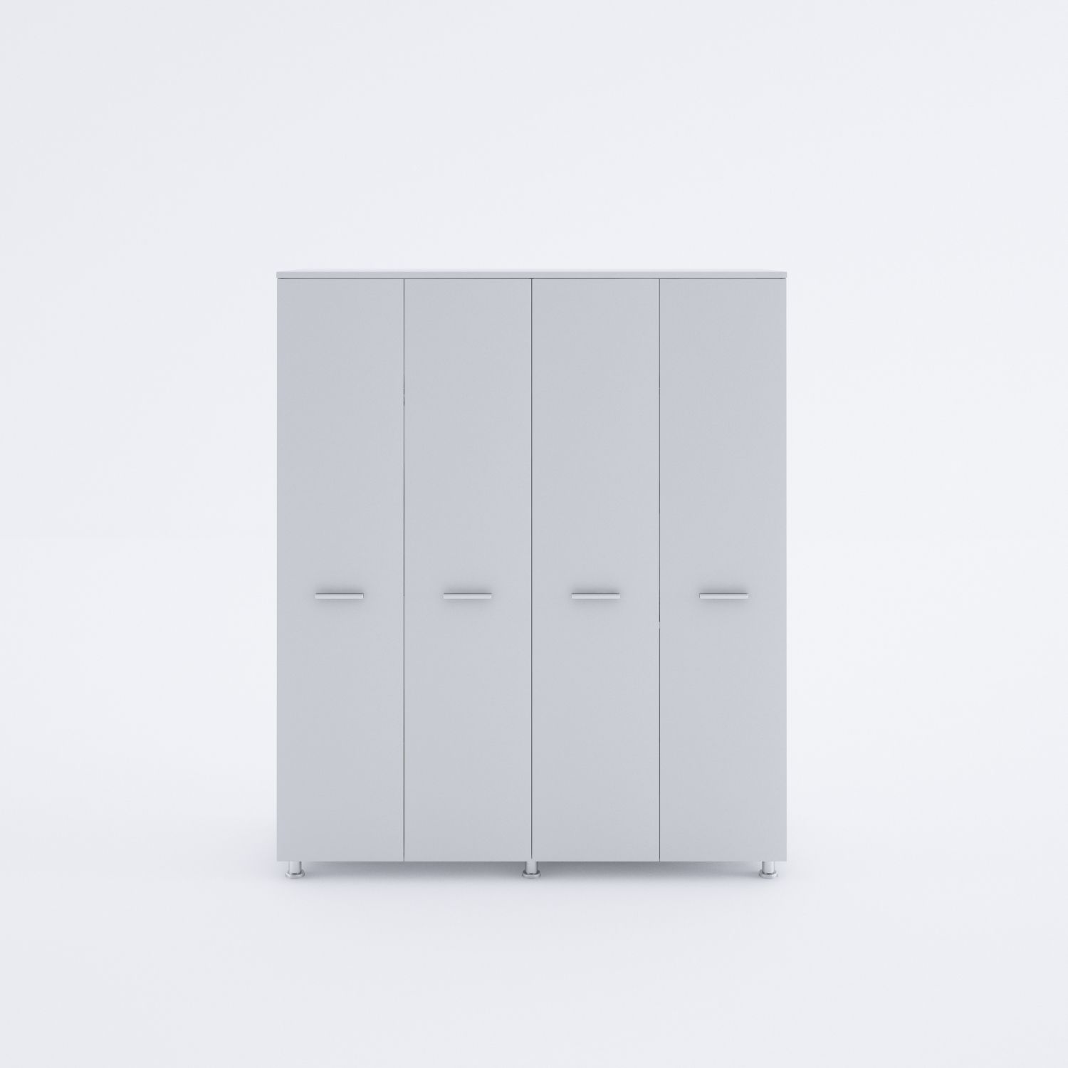 Stand 4 Kapaklı Dolap