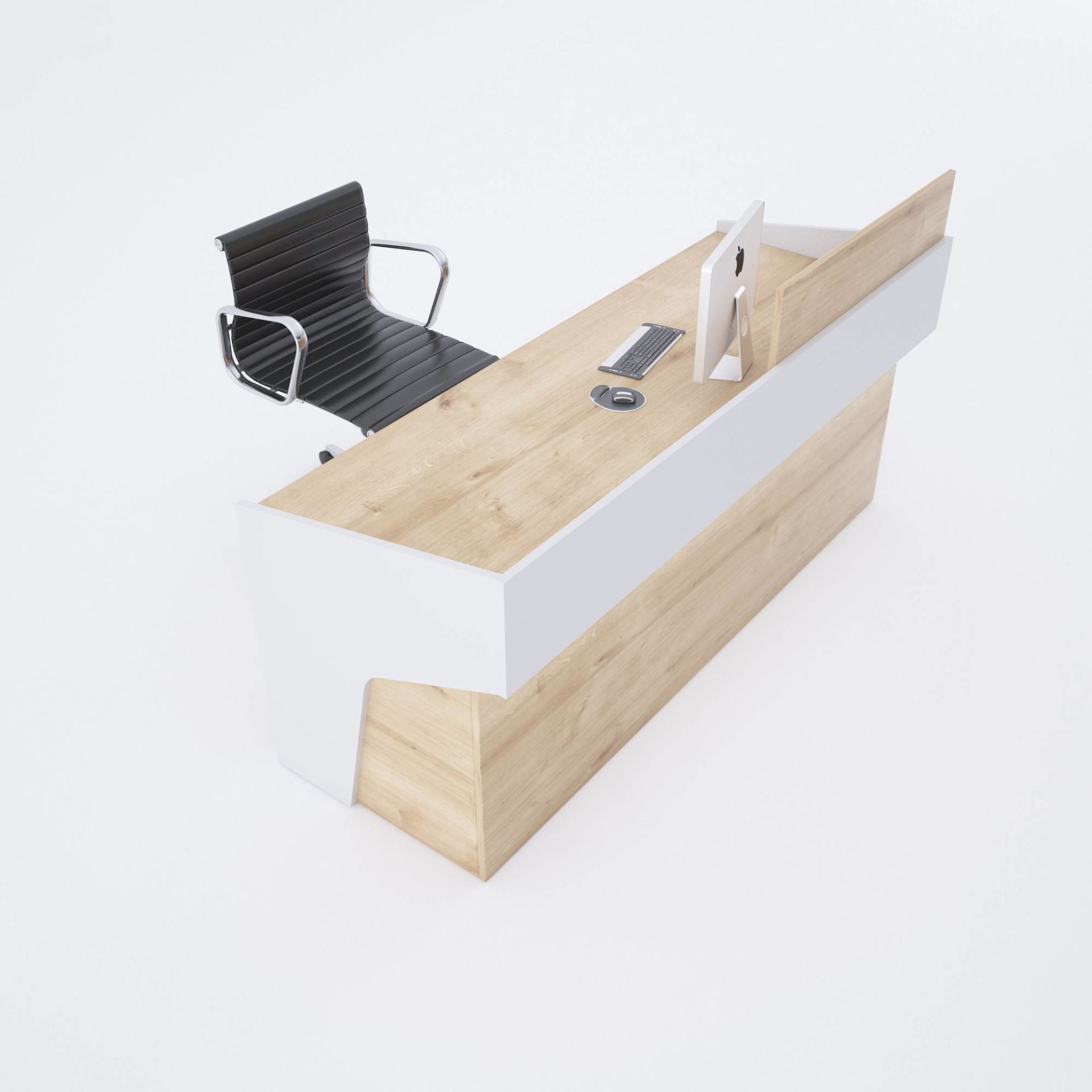 Banko 6 200 - Meşe+Beyaz