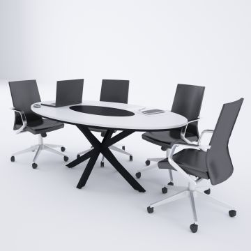 Octo-e Toplantı Masası Beyaz