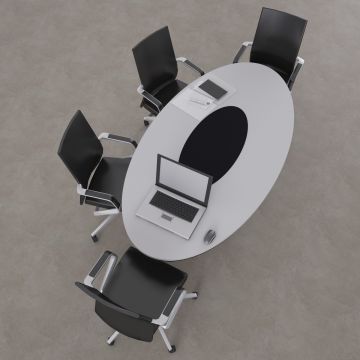 Octo-e Toplantı Masası Beyaz