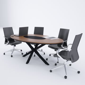 Octo-e Toplantı Masası Ceviz